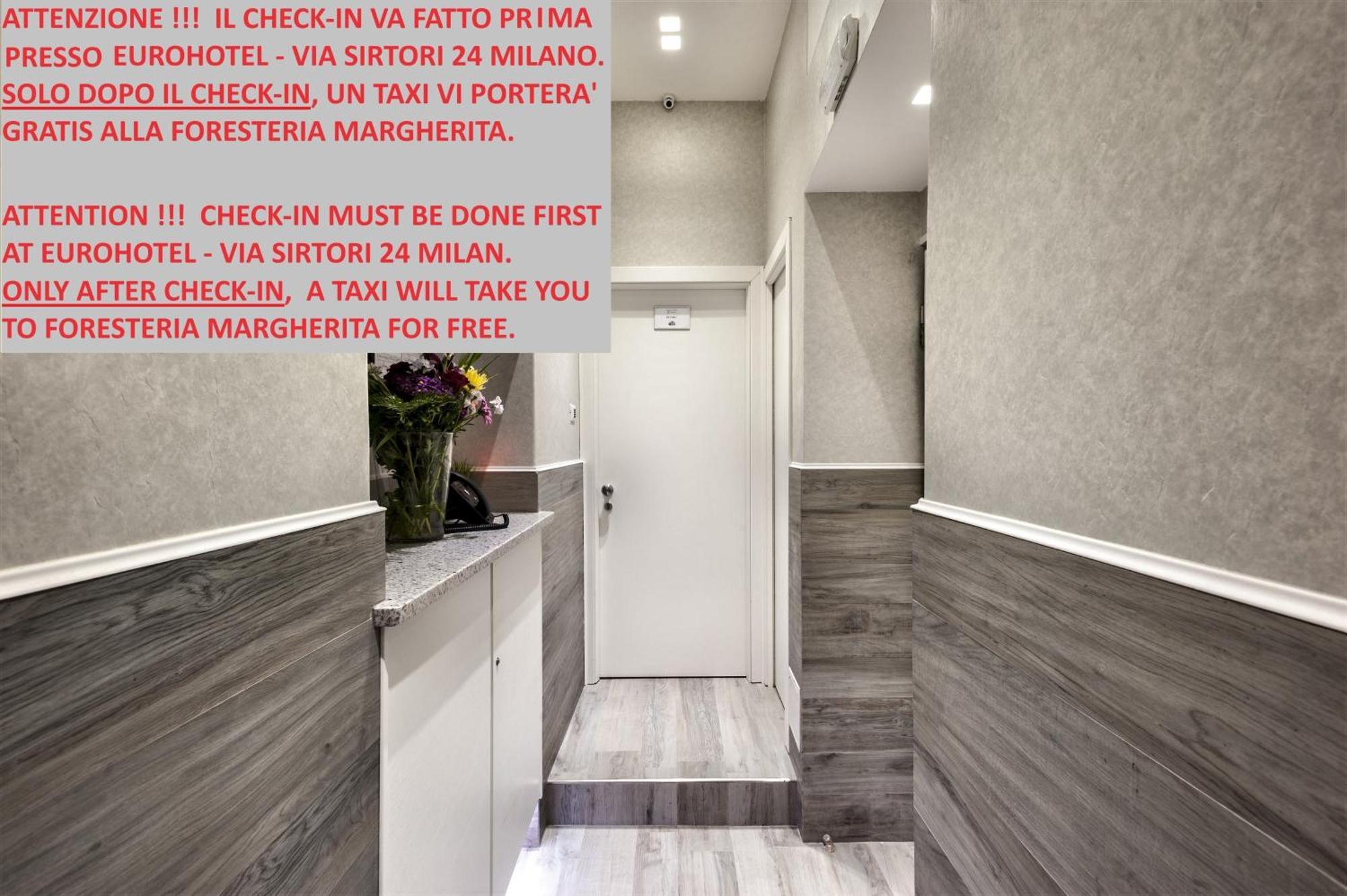 Guesthouse Foresteria Margherita Milano Exterior foto