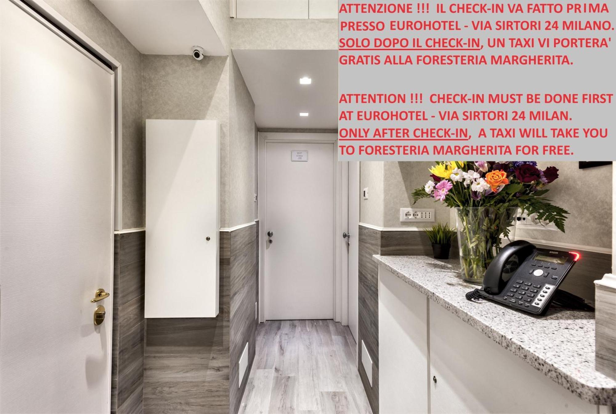 Guesthouse Foresteria Margherita Milano Exterior foto