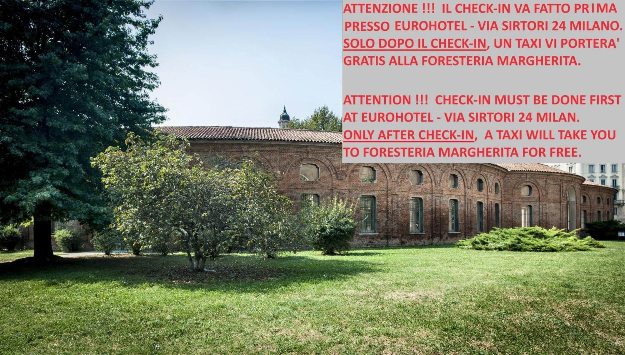Guesthouse Foresteria Margherita Milano Exterior foto